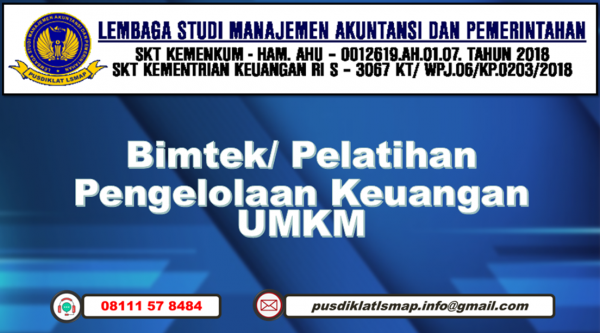 Pelatihan Pengelolaan Keuangan UMKM