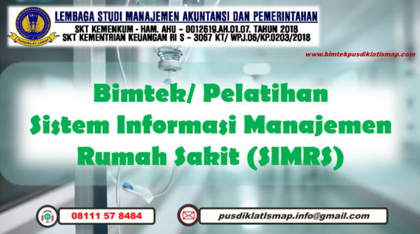 Pelatihan Sistem Informasi Manajemen Rumah Sakit (SIMRS).