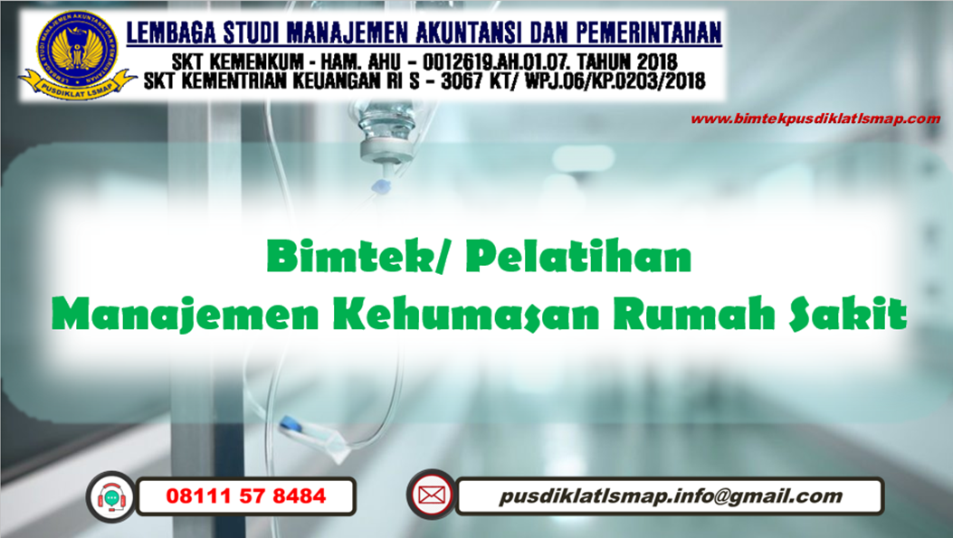 Bimtek Pelatihan Manajemen Kehumasan Rumah Sakit
