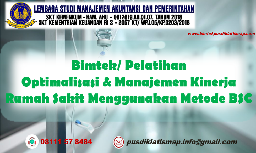 Bimtek optimalisasi dan manajemen kinerja RS