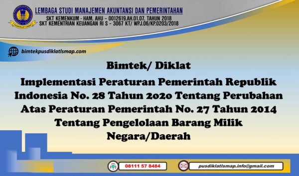 Bimtek Implementasi Peraturan Pemerintah Republik Indonesia Nomor 28 Tahun 2020