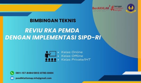 Bimtek Reviu RKA Pemda Dengan Implementasi SIPD-RI