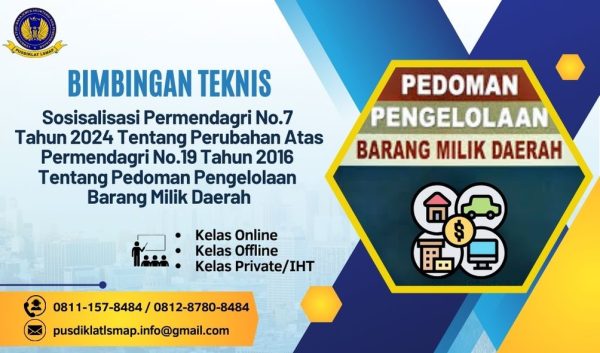 Bimtek Sosialisasi Permendagri Nomor 7 Tahun 2024